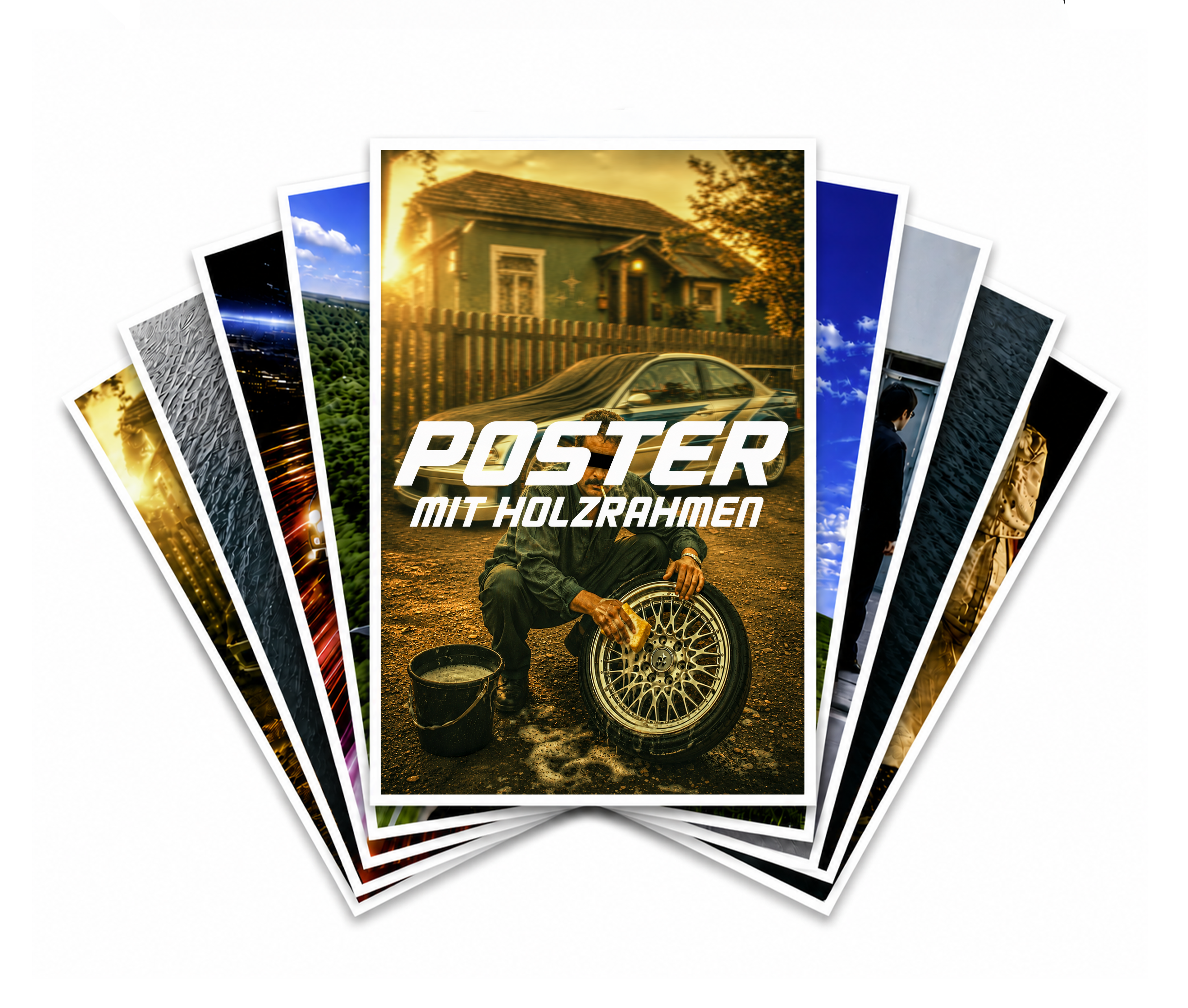 Poster (Holzrahmen)